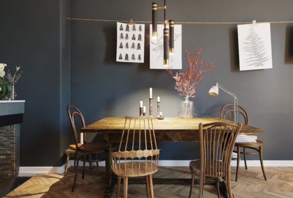 Люстра Level lamp V3 black&brass, арт. 5021 - Зображення 7