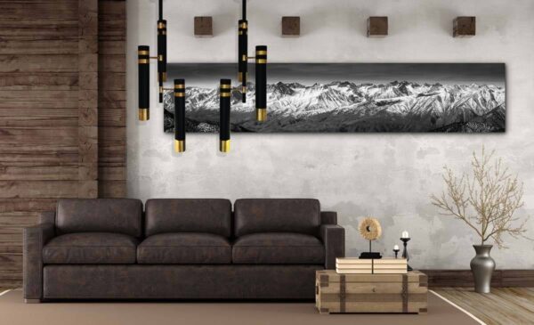 Люстра Level lamp V3 black&brass, арт. 5021 - Зображення 9