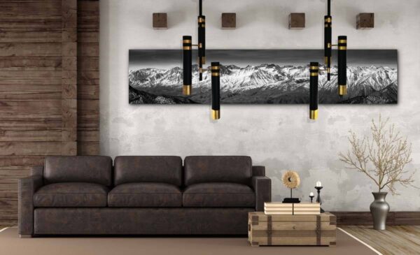 Люстра Level lamp V3 black&brass, арт. 5021 - Зображення 10