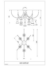 Люстра ARCH 7U арт. 12894