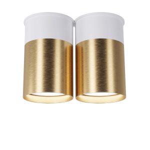 Точковий спот BP Black/White Gold двійний, арт. 25595 - Зображення 5