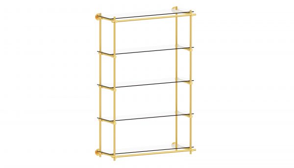 Стелаж латунний Light 1, арт. 33063 - Зображення 5