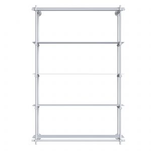Стелаж латунний Light 1, арт. 33063 - Зображення 7